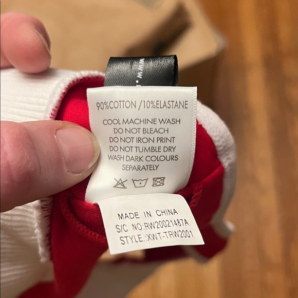 RYDERWEAR RED TRACK SPORTS BRA size small - Picture 9 of 11